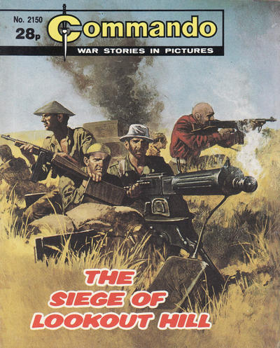 Cover for Commando (D.C. Thomson, 1961 series) #2150