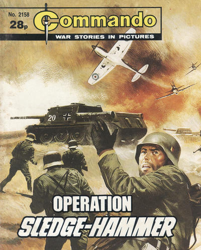 Cover for Commando (D.C. Thomson, 1961 series) #2158