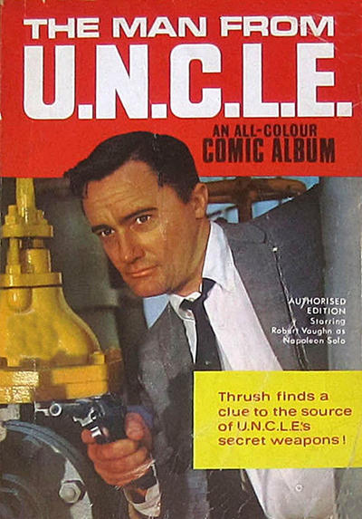 Cover for The Man from U.N.C.L.E. Comic Album (World Distributors, 1966 series) 