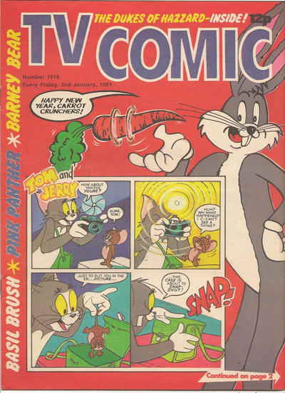 Cover for TV Comic (Polystyle Publications, 1951 series) #1515