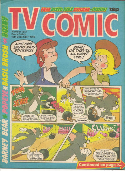 Cover for TV Comic (Polystyle Publications, 1951 series) #1513