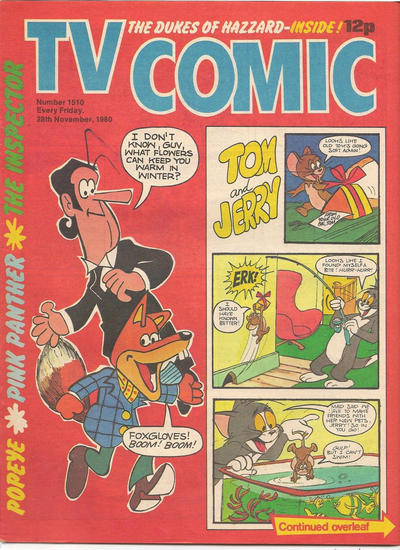 Cover for TV Comic (Polystyle Publications, 1951 series) #1510