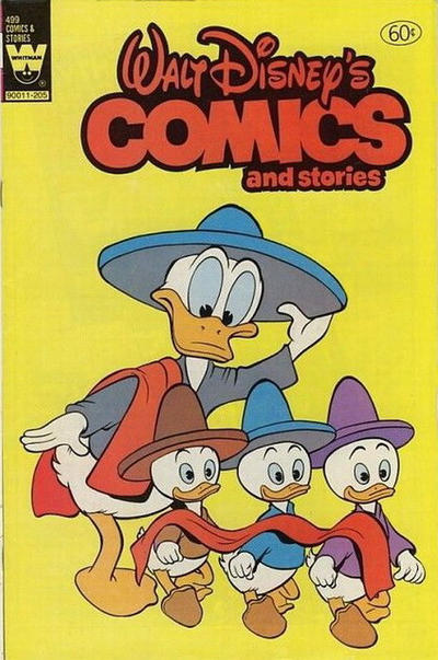 Cover for Walt Disney's Comics and Stories (Western, 1962 series) #v42#7 / 499 [Yellow Logo]