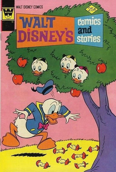 Cover for Walt Disney's Comics and Stories (Western, 1962 series) #v34#12 (408) [Whitman]