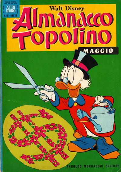 Cover for Almanacco Topolino (Mondadori, 1957 series) #197