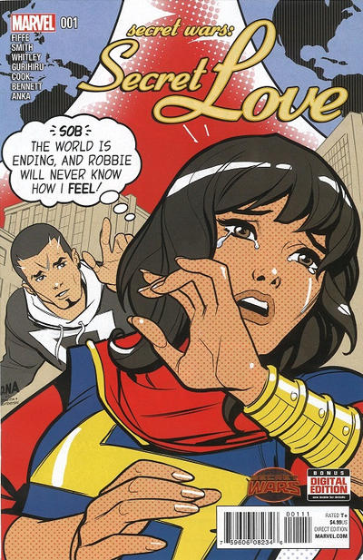 Cover for Secret Wars: Secret Love (Marvel, 2015 series) #1