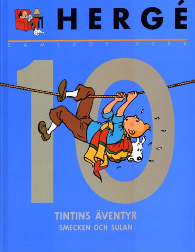 Cover for Hergé - samlade verk (Bonnier Carlsen, 1999 series) #10