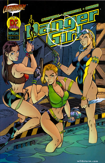 Cover for Danger Girl Special (DC, 2000 series) #1 [Dynamic Forces Exclusive Wetsuit Cover]
