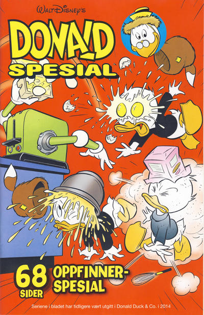Cover for Donald spesial (Hjemmet / Egmont, 2013 series) #[4/2015]