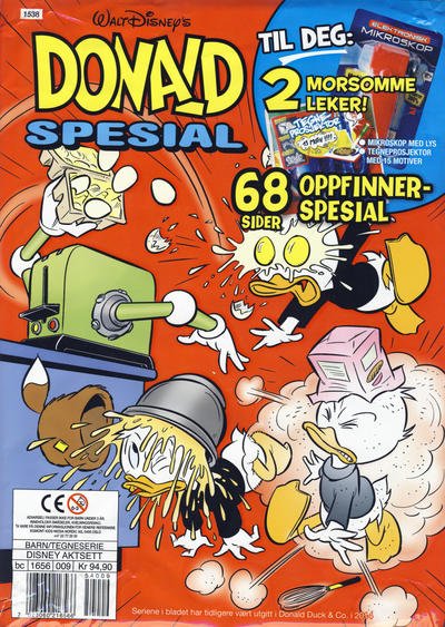 Cover for Donald spesial (Hjemmet / Egmont, 2013 series) #[4/2015]