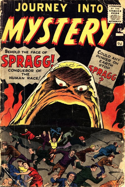 Cover for Journey into Mystery (Marvel, 1952 series) #68 [British]