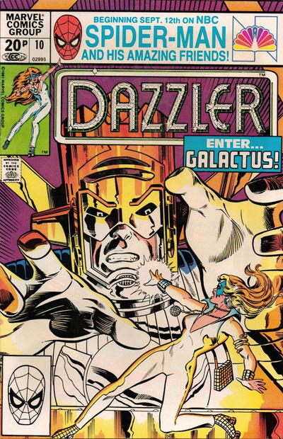 Cover for Dazzler (Marvel, 1981 series) #10 [British]