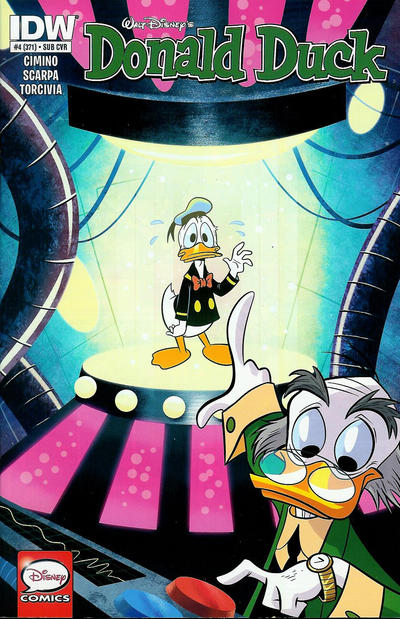 Cover for Donald Duck (IDW, 2015 series) #4 / 371 [Subscription Cover]
