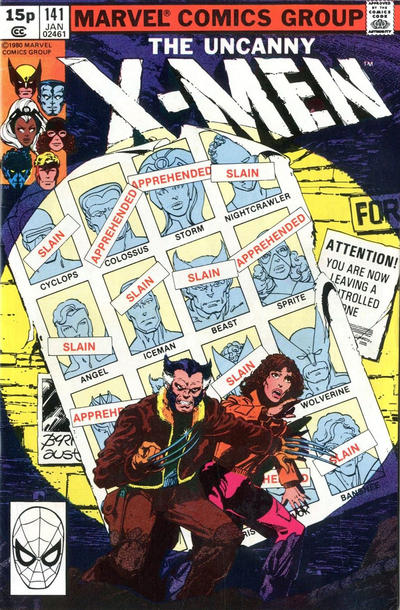 Cover for The X-Men (Marvel, 1963 series) #141 [British]