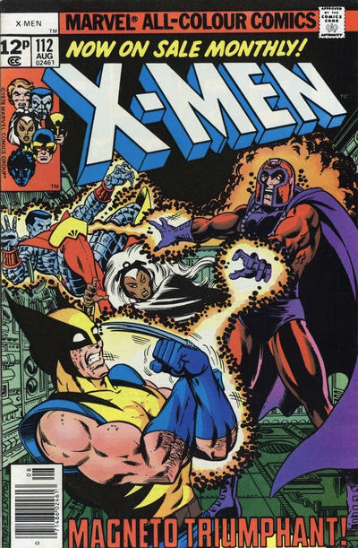 Cover for The X-Men (Marvel, 1963 series) #112 [British]