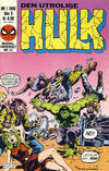 Cover for Hulk (Semic, 1984 series) #1/1985