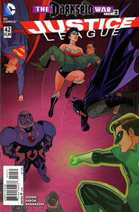 Cover Thumbnail for Justice League (DC, 2011 series) #42 [Joe Quinones Cover]