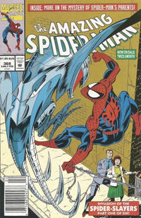 Cover for The Amazing Spider-Man (Marvel, 1963 series) #368 [Australian]