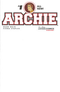 Cover Thumbnail for Archie (Archie, 2015 series) #1 [Cover V - Blank Sketch]