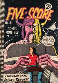 Cover Thumbnail for Five-Score Comic Monthly (K. G. Murray, 1961 series) #81
