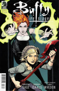 Cover Thumbnail for Buffy the Vampire Slayer Season 10 (Dark Horse, 2014 series) #17 [Variant Cover - Rebekah Isaacs & Dan Jackson]
