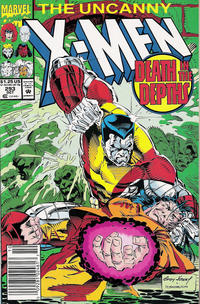 Cover for The Uncanny X-Men (Marvel, 1981 series) #293 [Newsstand]
