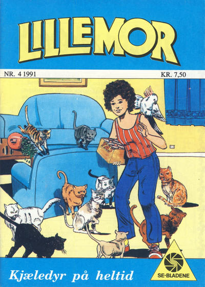 Cover for Lillemor (Serieforlaget / Se-Bladene / Stabenfeldt, 1969 series) #4/1991