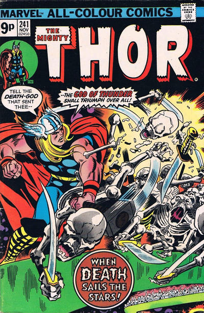 Cover for Thor (Marvel, 1966 series) #241 [British]