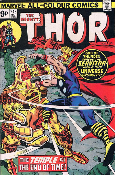 Cover for Thor (Marvel, 1966 series) #245 [British]