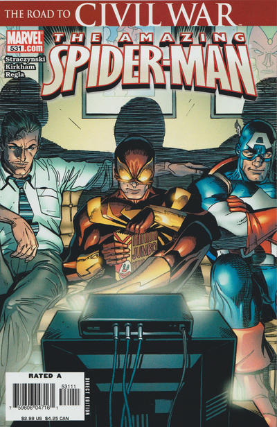 Cover for The Amazing Spider-Man (Marvel, 1999 series) #531 [Direct Edition]