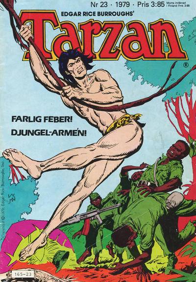 Cover for Tarzan (Atlantic Förlags AB, 1977 series) #23/1979