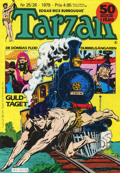 Cover for Tarzan (Atlantic Förlags AB, 1977 series) #25-26/1979