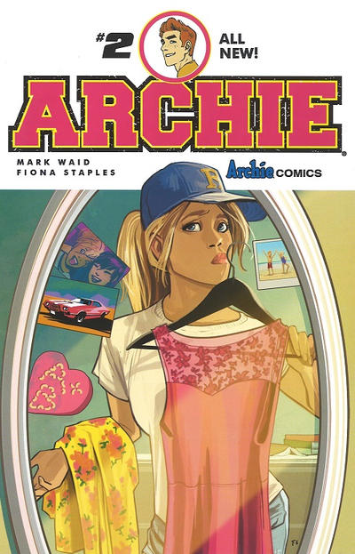 Cover for Archie (Archie, 2015 series) #2 [Cover A - Fiona Staples]