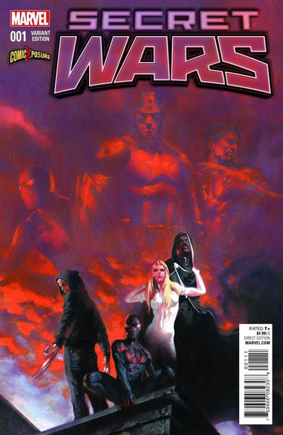 Cover for Secret Wars (Marvel, 2015 series) #1 [ComicXposure Exclusive Variant  - Gabriele Dell’Otto]