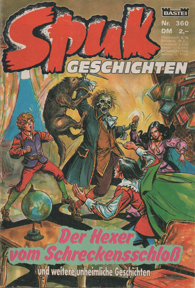 Cover for Spuk Geschichten (Bastei Verlag, 1978 series) #360