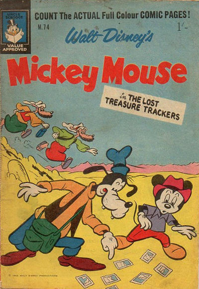Cover for Walt Disney's Mickey Mouse (W. G. Publications; Wogan Publications, 1956 series) #74