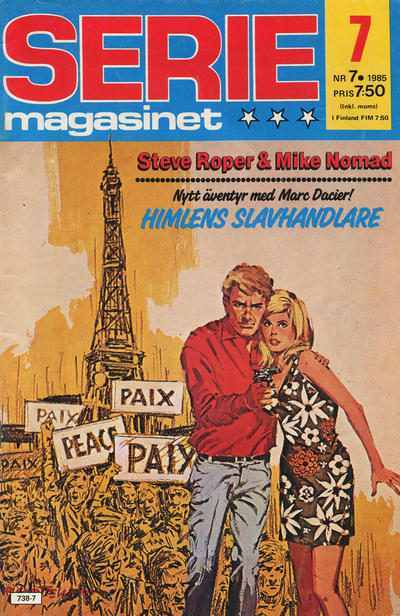 Cover for Seriemagasinet (Semic, 1970 series) #7/1985