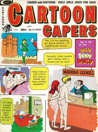 Cover for Cartoon Capers (Marvel, 1966 series) #v8#3