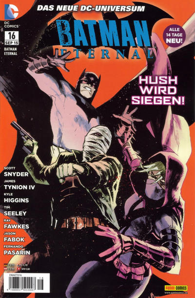 Cover for Batman Eternal (Panini Deutschland, 2014 series) #16