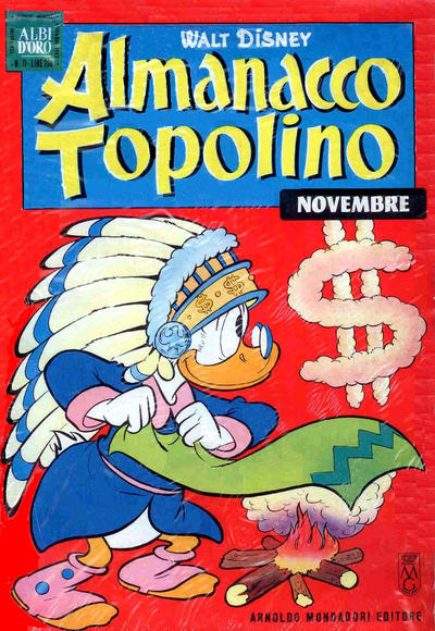 Cover for Almanacco Topolino (Mondadori, 1957 series) #71