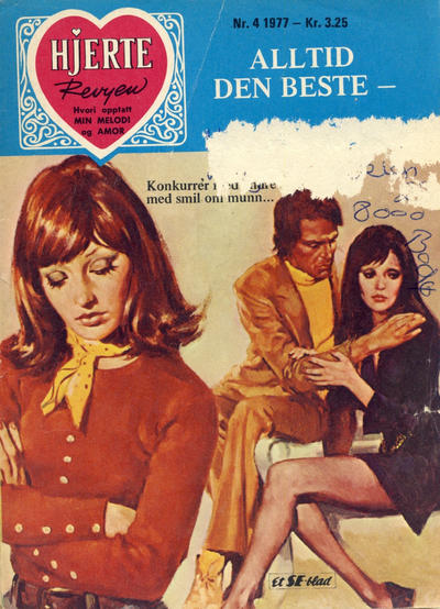 Cover for Hjerterevyen (Serieforlaget / Se-Bladene / Stabenfeldt, 1960 series) #4/1977
