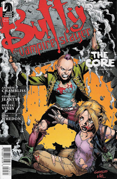 Cover for Buffy the Vampire Slayer Season 9 (Dark Horse, 2011 series) #24 [Georges Jeanty Alternate Cover]