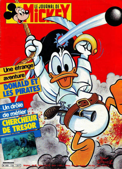 Cover for Le Journal de Mickey (Hachette, 1952 series) #1720