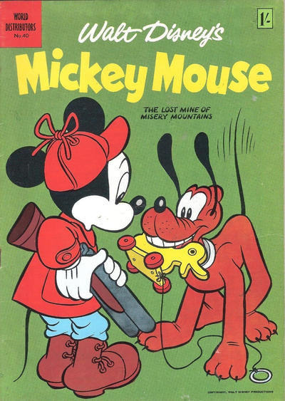 Cover for Walt Disney Series (World Distributors, 1956 series) #40
