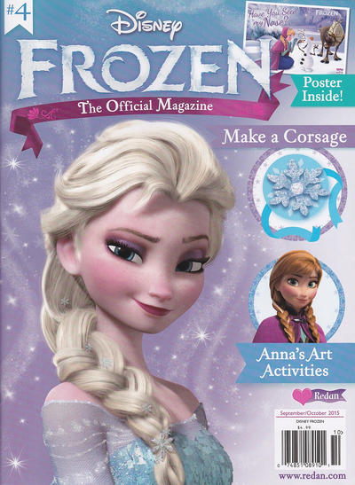 Cover for Frozen Magazine (Redan Publishing Inc., 2015 series) #4