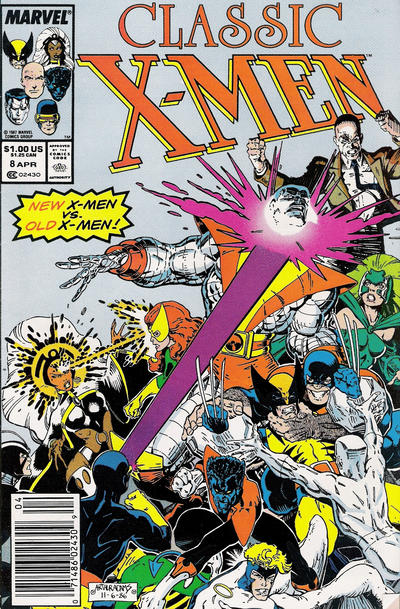 Cover for Classic X-Men (Marvel, 1986 series) #8 [Newsstand]