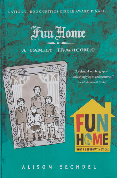 Cover for Fun Home: A Family Tragicomic (Houghton Mifflin, 2007 series) 
