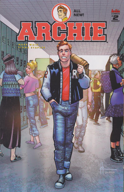 Cover for Archie (Archie, 2015 series) #2 [Cover B - Howard Chaykin]