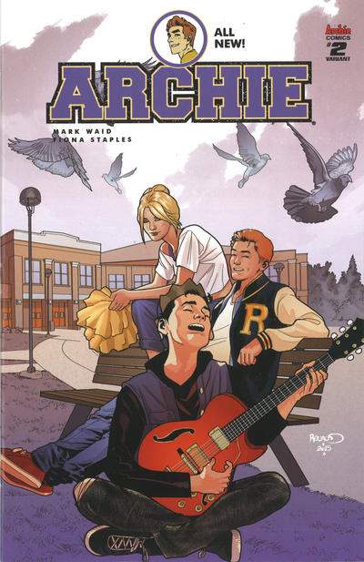 Cover for Archie (Archie, 2015 series) #2 [Cover D - Paul Renaud]