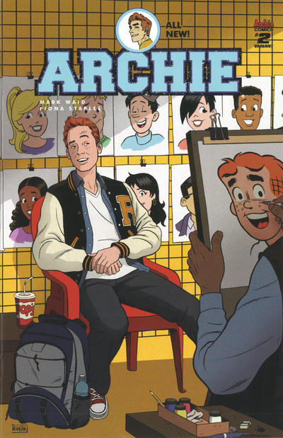 Cover for Archie (Archie, 2015 series) #2 [Cover E - Paolo Rivera]